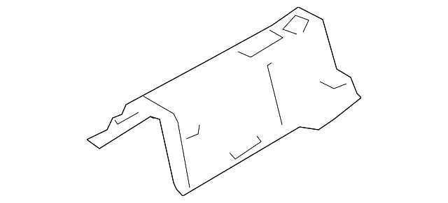 G4310-JF0MA Деталь FRONT FLOOR PAN