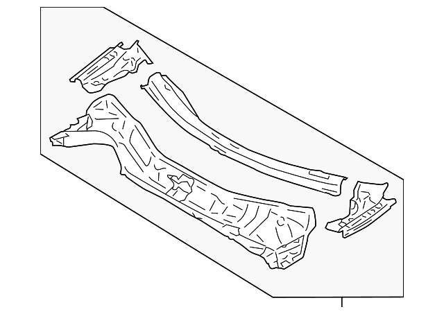 SU003-01236 Деталь COWL PANEL