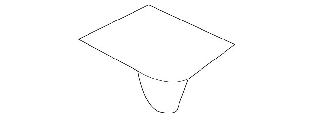 SU003-03141 Деталь COWL GRILLE CAP