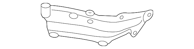 SU003-01227 Деталь SIDE BRACE, LEFT