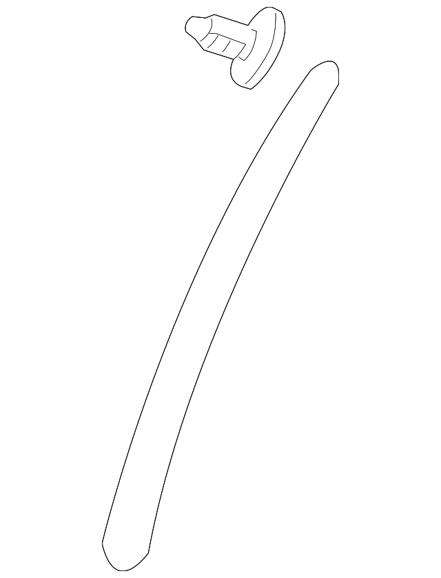 83350-4D0008B Деталь FRONT TRIM, LEFT