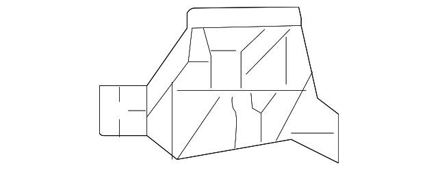 68084828AA Деталь FRONT BRACKET, RIGHT