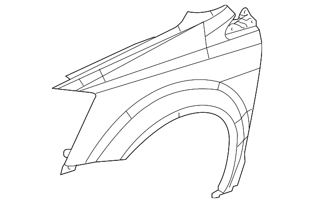 68029128AB Деталь FENDER, RIGHT