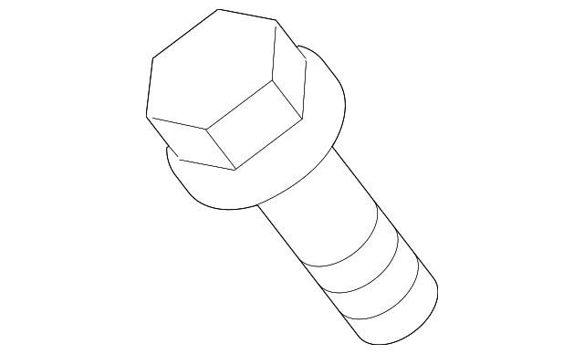 GHK5-57-811 Деталь CENTER BELT ASSY LOWER BOLT, LEFT