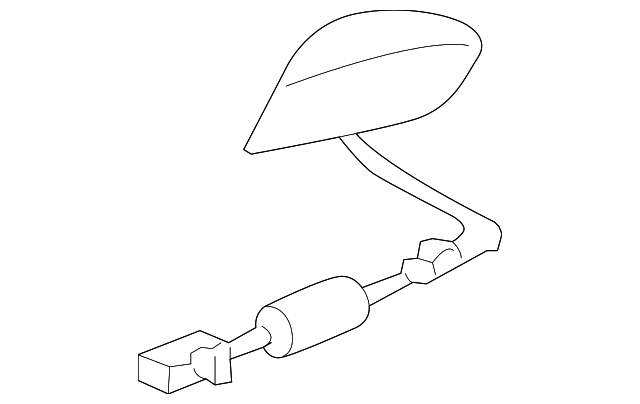 39150-TE0-A21ZA Деталь ANTENNA ASSY., XM *B551P* (BELIZE BLUE P