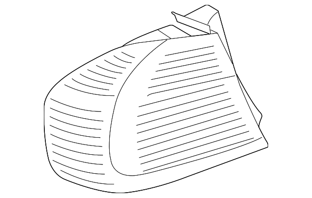 63-21-7-161-955 Деталь TAIL LAMP, LEFT