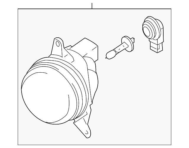 92201-3E011 Деталь FOG LAMP ASSY, RIGHT