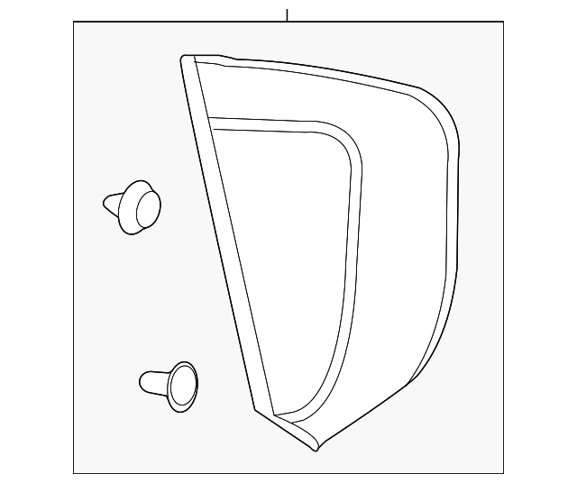 65240AL02A Деталь PILLAR MOLDING, RIGHT