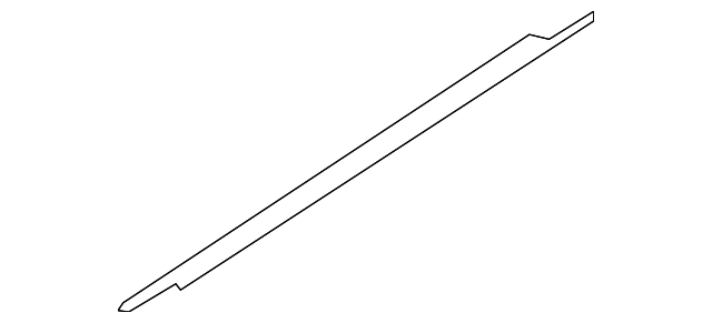 82821-EB000 Деталь BELT MOLDING, LEFT
