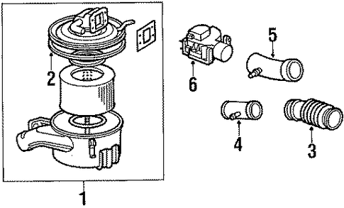 Land Cruiser AIR INLET
