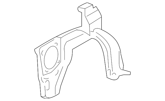10391307 Деталь OUTER SUPPORT, RIGHT