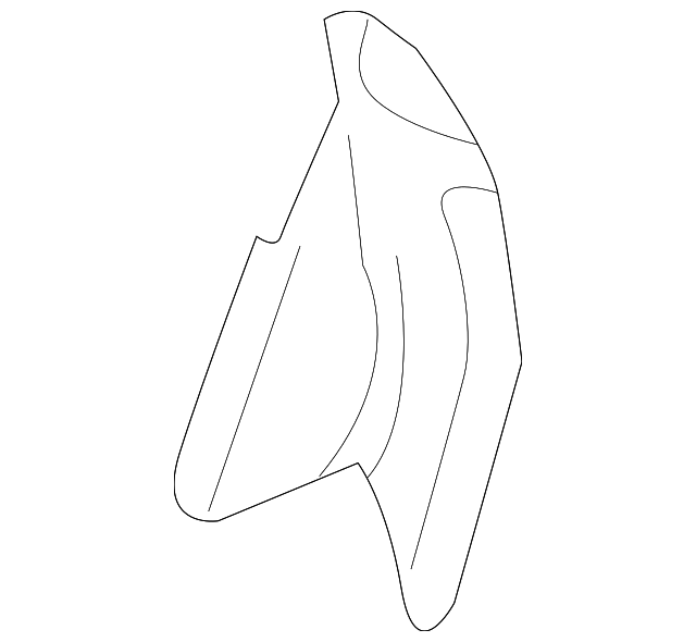 89025169 Деталь UPPER TIE BAR UPPER EXTN, LEFT