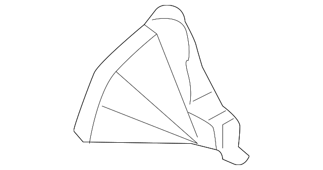 89025737 Деталь UPPER TIE BAR UPPER EXTN, RIGHT