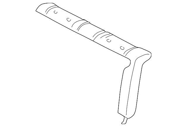 71507-02030 Деталь SEAT BACK PAD