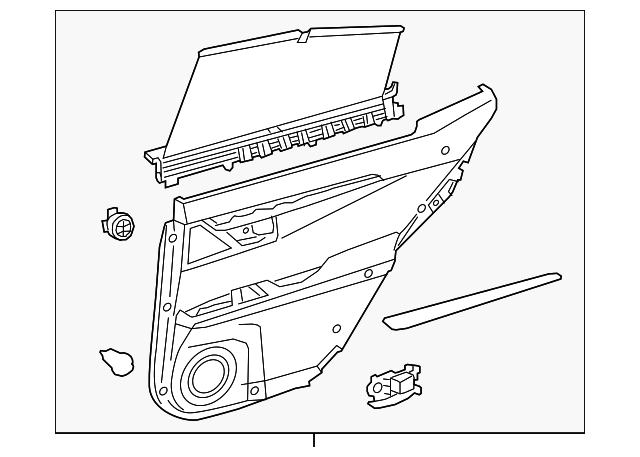 67630-33E90-20 Деталь DOOR TRIM PANEL, RIGHT