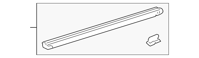 68173-33090 Деталь BELT W'STRIP, RIGHT