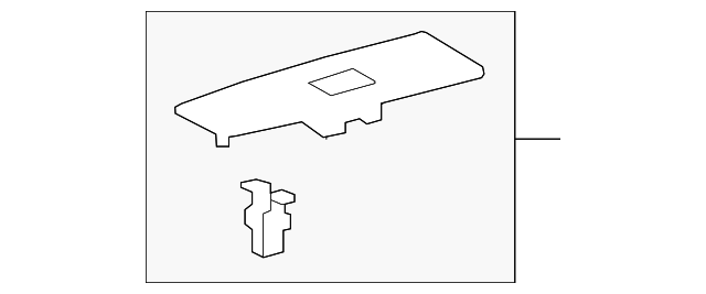 74270-33140 Деталь SWITCH BEZEL, RIGHT