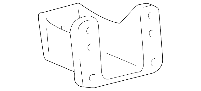 12311-50090 Деталь FRONT MOUNT BRKT, RIGHT