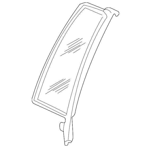 55135995AC Деталь FIXED GLASS, LEFT