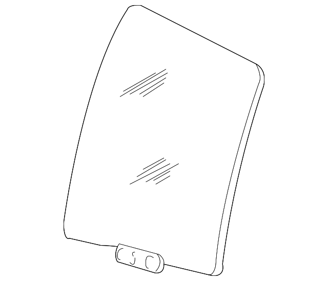 55136036AB Деталь MOVEABLE GLASS, RIGHT