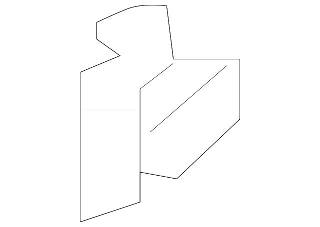 84665-SWA-A01ZC Деталь HOOK, FR. CONVENIENT *YR327L* (L) (PEARL