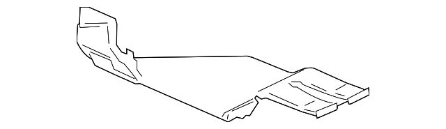 MR513465 Деталь REAR DUCT, RIGHT