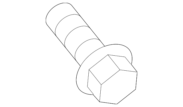6501373 Деталь HEATER BOLT