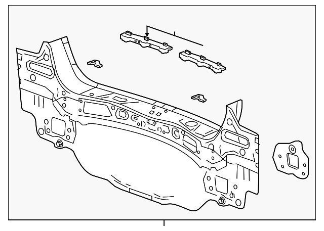 95264821 Деталь REAR BODY PANEL