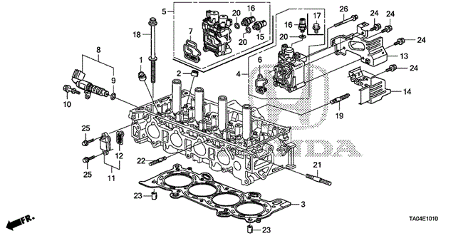 ENGINE/VTC OIL CONTROL VALVE (L4) for 2009 Honda ACCORD SEDAN #1