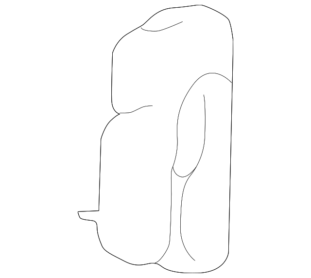 K8EH1-0Z900 Деталь SIDE AIR BAG, LEFT