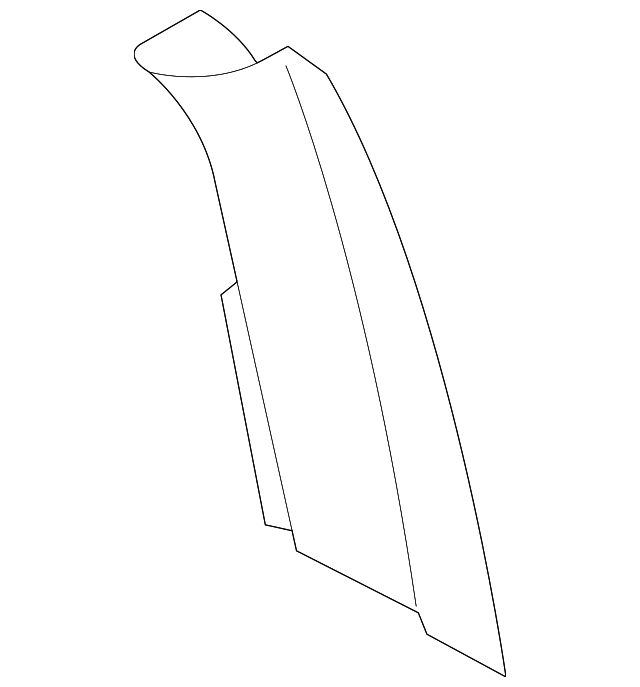 3C9-945-311-A-9B9 Деталь TRIM, LEFT