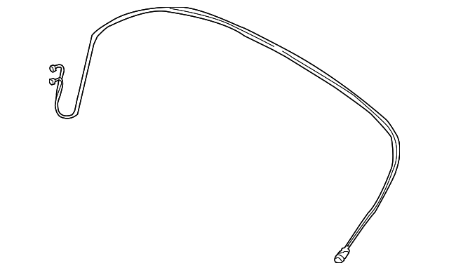 54-34-7-119-640 Деталь PRESSURE HOSE, RIGHT