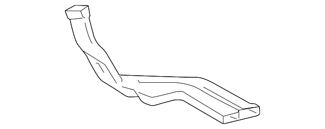 87212-12130 Деталь REAR DUCT, RIGHT