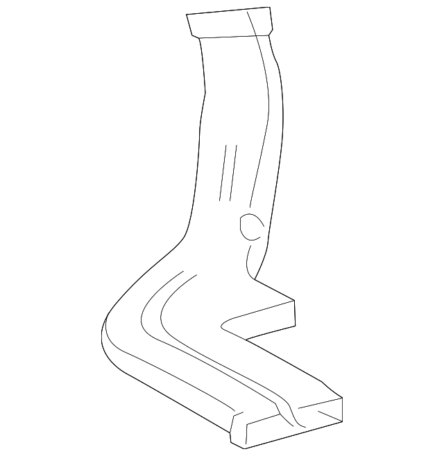 87213-12090 Деталь REAR DUCT, LEFT
