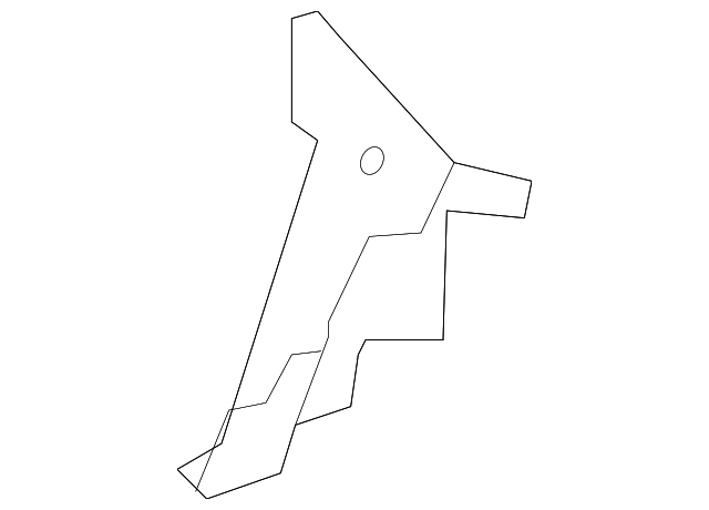 10366759 Деталь BAFFLE, RIGHT