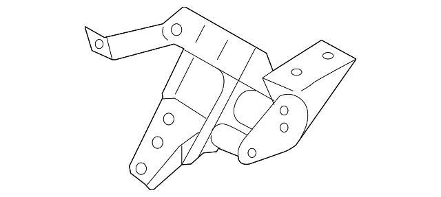 11332-5M010 Деталь REAR MOUNT BRKT