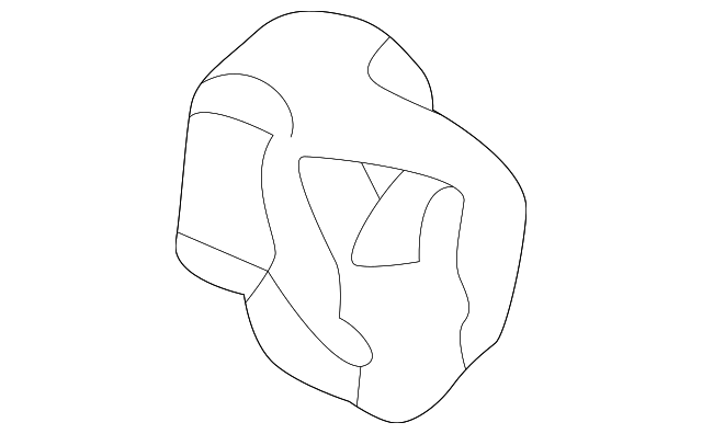 64228150446 Деталь HEATER DUCT