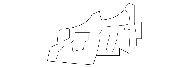 86513-1M000 Деталь SIDE RETAINER, LEFT