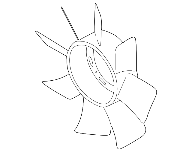 MD317680 FAN BLADE