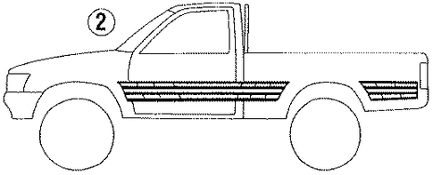 Pickup STRIPE TAPE 2