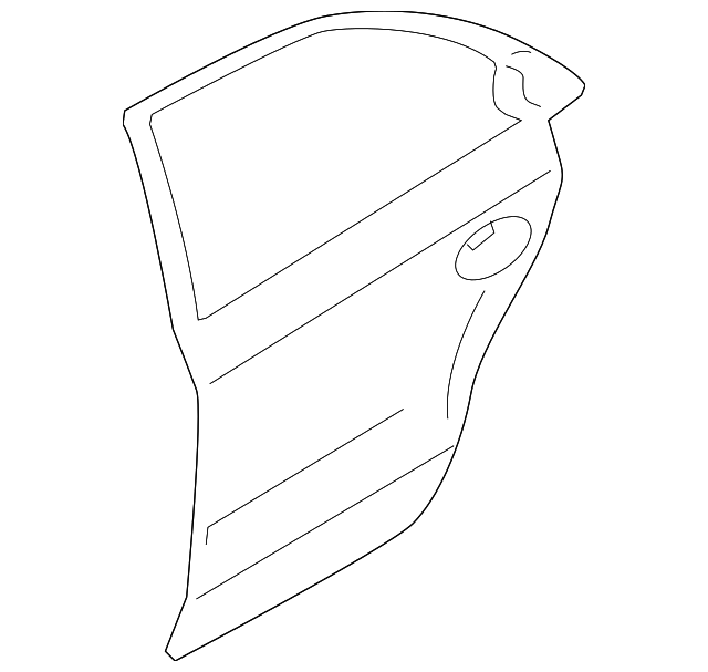 77121-3S000 Деталь OUTER PANEL, RIGHT