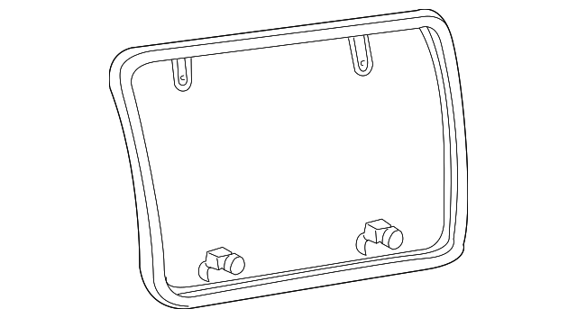 F2UZ15297A27B Деталь GLASS ASSY