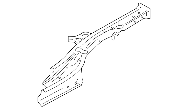 65720-2S271 Деталь SIDE RAIL, RIGHT
