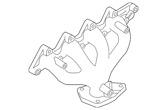 96481526 Деталь EXHAUST MANIFOLD