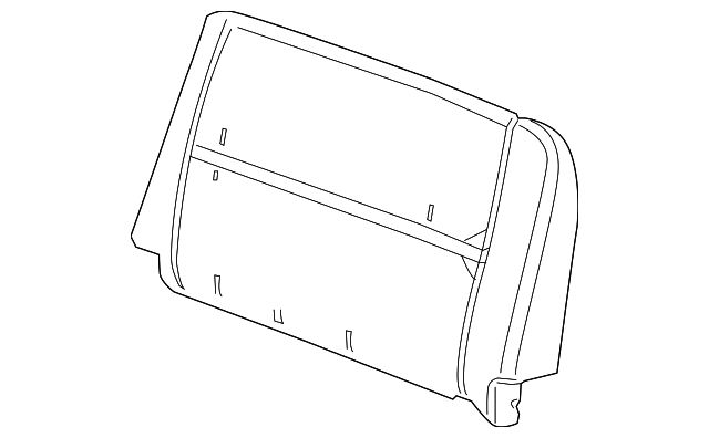 22771048 Деталь SEAT BACK PAD