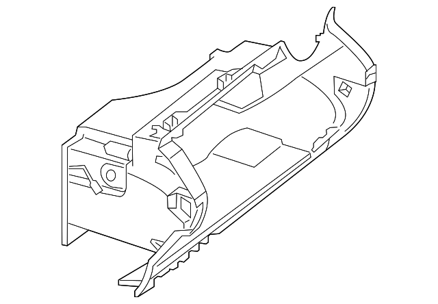 205-680-17-00 GLOVE BOX FRAME