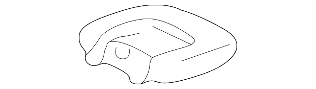 84503-S84-A10ZA CAP, SEAT BELT CENTER *B95L* (LAPIS)