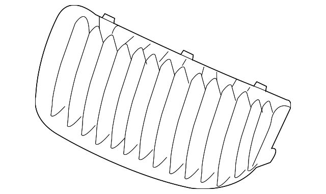 51-13-7-201-967 Деталь GRILLE, LEFT
