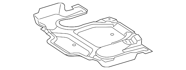 211-524-22-30 REAR DEFLECTOR