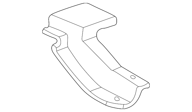 1F70-53-715 Деталь REAR SIDEMEMBER, RIGHT